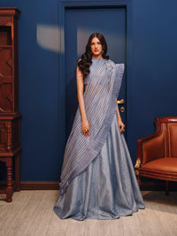 Celestial Blue - AMROZ ATELIER